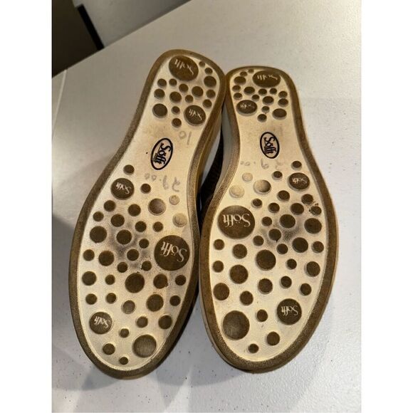 Sofft Somers Slip On Sneaker Mule Women's 10M Snake Print Leather Comfort Shoe - Picture 5 of 5